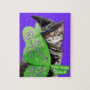 Recherche de sorcière puzzles Chaton