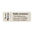 Search for lighthouses return address labels Island