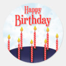 Recherche de cumpleaños autocollants Parti