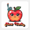 Search for the big apple stickers Manhattan