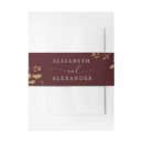 Search for gold foil wedding invitation belly bands Floral