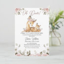 Recherche de oh deer baby shower invitations Floral rose