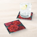 Search for red flower coasters Petals