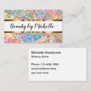 Search for glitzy business cards Glitter