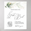 Search for guest book sign posters Greenery
