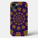 Search for kaleidoscopic patterns iphone cases Purple