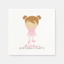 Search for ballet napkins Girl