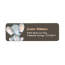 Search for baby elephant return address labels Safari