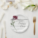 Search for burgundy paper plates Rustic