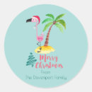 Search for merry florida christmas stickers Palm tree