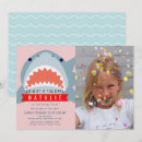 Recherche de requins invitations Fête du pool