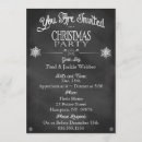 Search for chalkboard christmas invitations Black and white