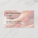 Search for seafood business cards Cook