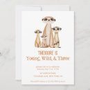 Search for baby safari birthday invitations Minimal