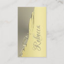 Recherche de or et argent cartes visite Floral