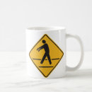 Search for crossing sign mugs Warning