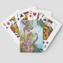 Search for mermaid playing cards The little mermaid