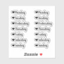Search for days of the week stickers Cute