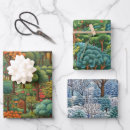 Search for winter scene wrapping paper Wildlife