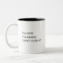 Search for awake drinkware Typography