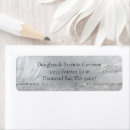 Search for glitzy return address labels Elegant