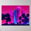 Search for neon city posters Synthwave
