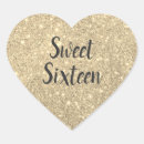 Search for sweet sixteen stickers Glitter
