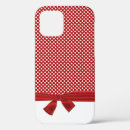 Search for polka dot bow iphone cases Red