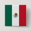 Search for mexican flag buttons World flags