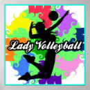 Recherche de volleyball posters Filles