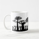 Recherche de conscience tasses Noir et blanc