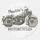 Search for vintage garage stickers Biker