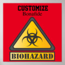 Recherche de risque biologique posters Danger