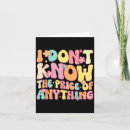 Search for dont know cards Food