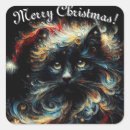 Search for black santa stickers Cat