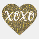 Search for xoxo gold stickers Glitter