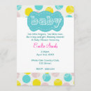 Search for teal baby girl shower invitations Yellow