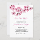 Search for cherry blossom save the dates Botanical