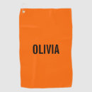 Search for orange golf towels Trendy