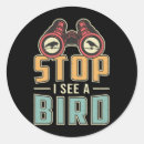 Search for bird watching stickers Birder