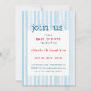 Search for colorful baby shower invitations Blue