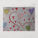 Search for girly romance postcards Valentine