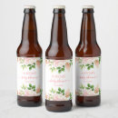 Search for baby shower beer labels Pink