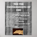 Recherche de les 10 commandements posters Bible