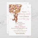 Search for hot air balloon girl invitations Bearly wait