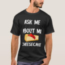 Search for cheesecake tshirts This