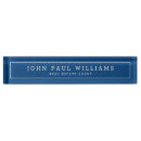 Search for acrylic name plates Navy blue