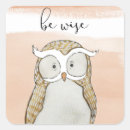 Search for wise owl stickers Nature