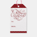 Search for fancy christmas gift tags Red