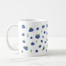 Search for fruit pattern mugs Blueberry